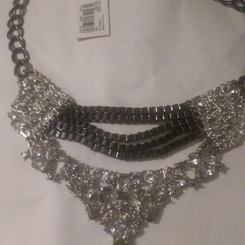 Multi Layer Adjustable Statement Necklace.Missing - image 2